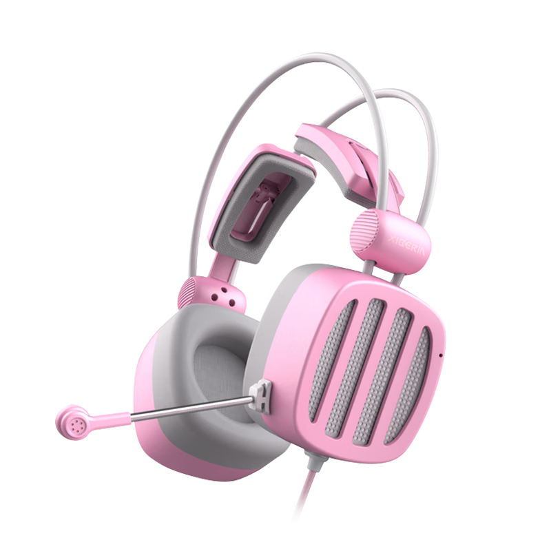 XIBERIA S21 Gaming Headset, Over-Ear Computer 7.1 Sound, Wired Earphones for PUBG without Asking Others to Eat, Live Streaming And Internet Celebrity, Compatible with Delta Headphones [Same As Celebrity's]