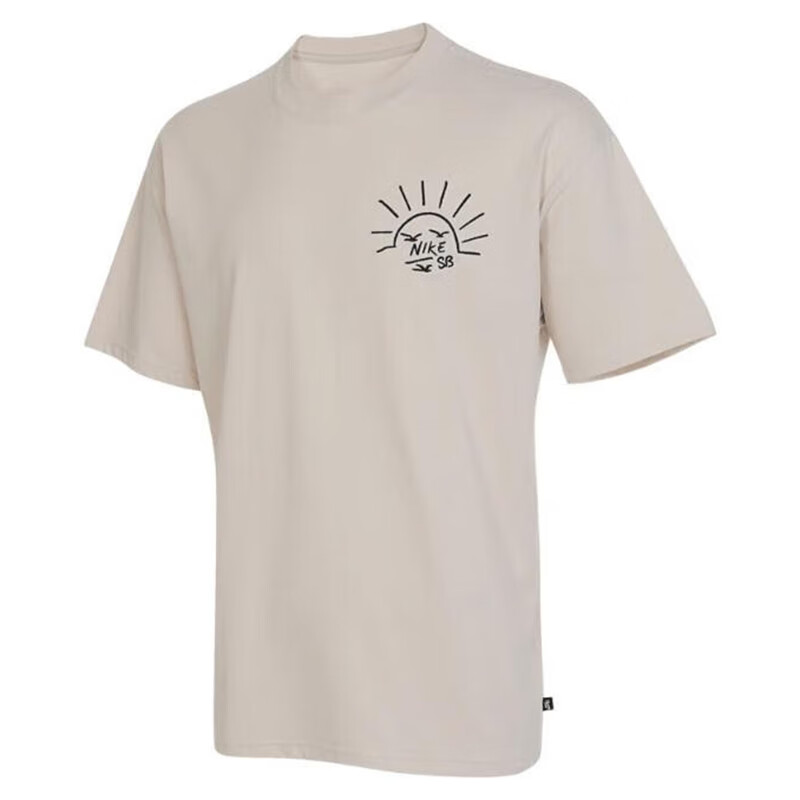 NIKE Spring And Summer Men's Short-Sleeve Round Neck T-Shirt, Sports Casual, Simple And Fashionable, FZ5282-338, Green, S 6