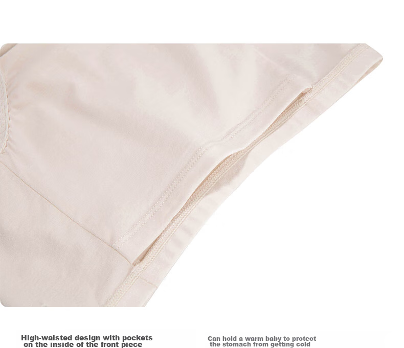 AIMER KIDS Girls' High-Waist Cotton Spandex Menstrual Pads, 2-Pack, Purple-Pink, Size 170 9