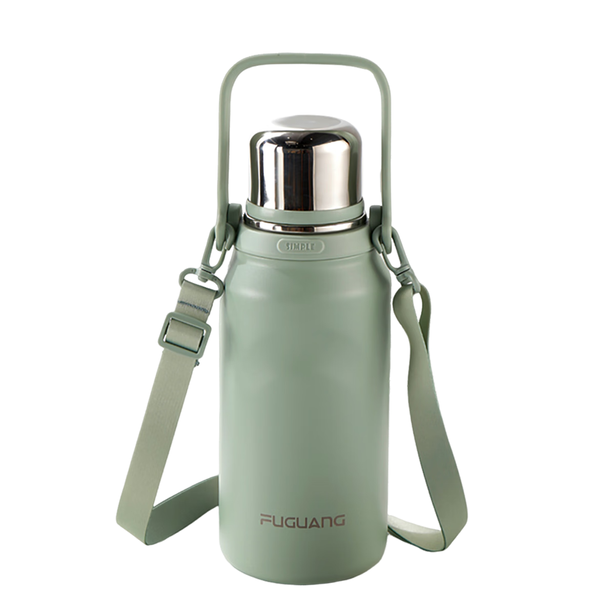 Fuguang Insulated Water Bottle, Large Capacity, 316L Stainless Steel, for Men And Women Students, Outdoor Portable Tea Cup, 1200ml