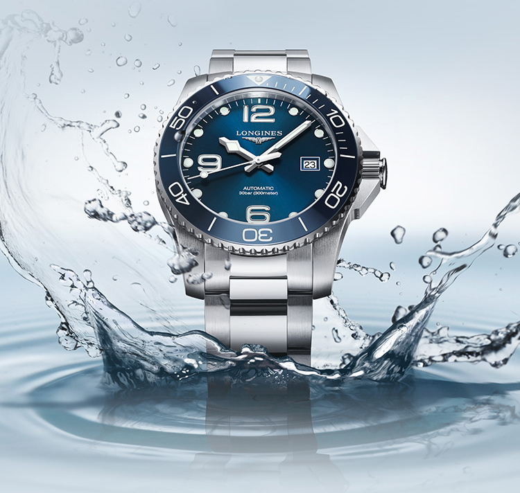 LONGINES Swiss Watch, Conquest Diving Series, Men's Steel Strap Mechanical Watch L37414566 2