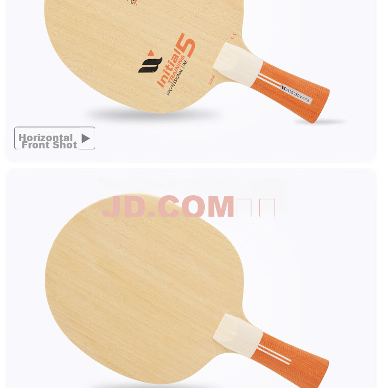 WINION Premium Selection, Table Tennis Blade, 7-Layer Pure Wood Table Tennis Racket, Starting Point Training 7, Penhold Grip Medium-Thi 4
