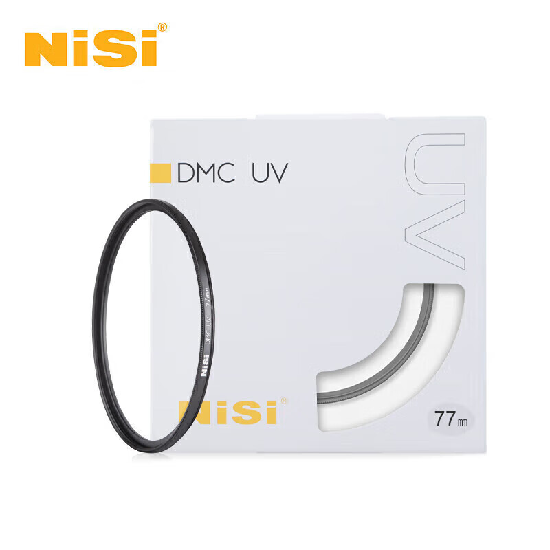 NiSi UV Filter DMC UV 77mm Filter, Double-Sided Multi-Layer Coated Waterproof Dustproof Oil-Proof Lens Protector for DSLR And Mirrorless Cameras, Compatible with Canon Nikon Fuji Sony