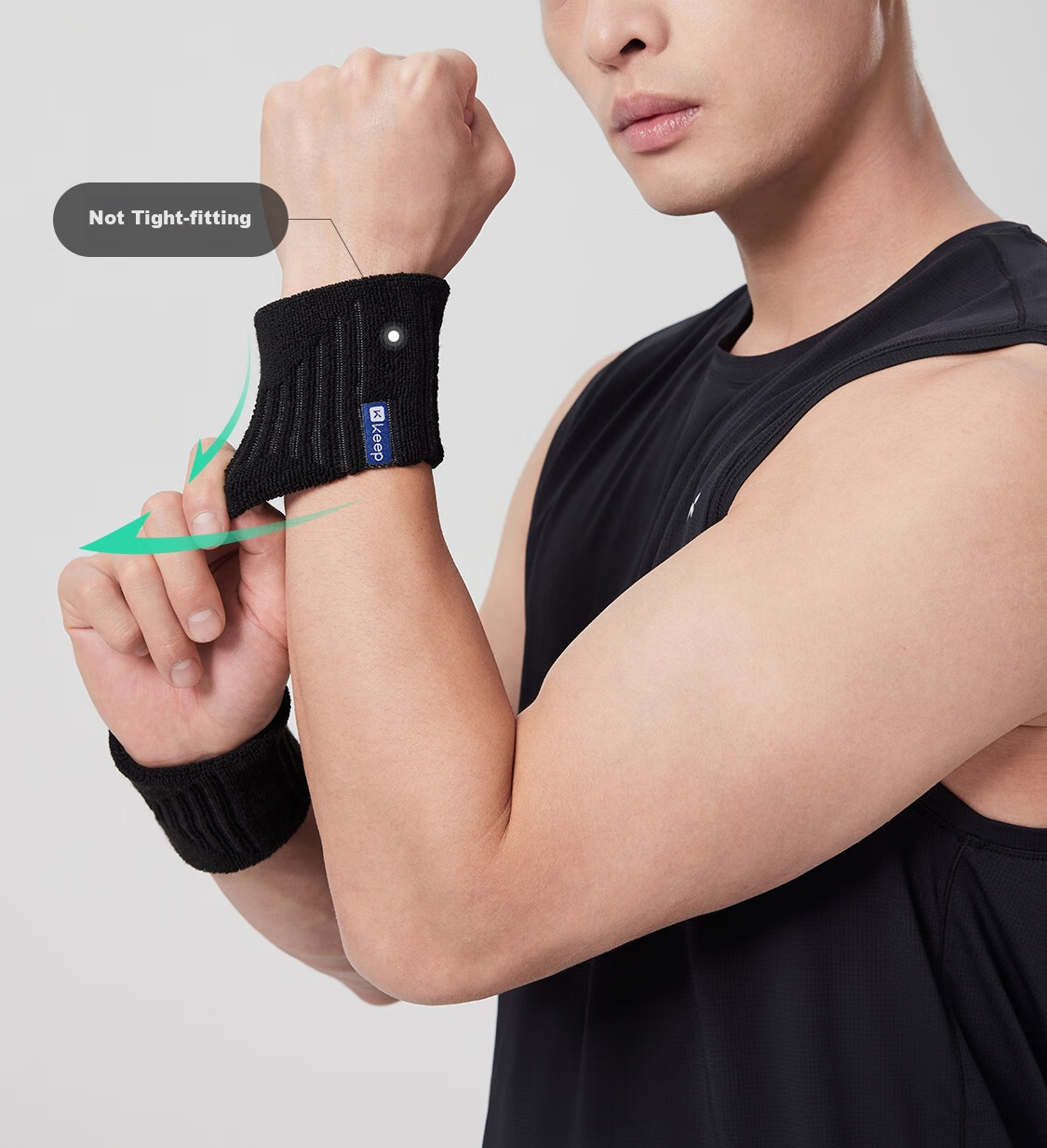 Keep Thin Wrist Support Brace for Men and Women, Skin Color, Pair - Sports Fitness Tennis and Badminton Wrist Sleeve 17
