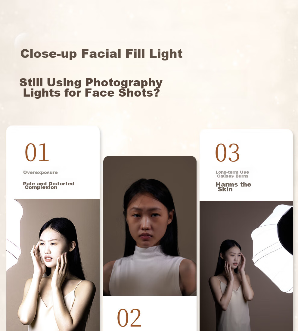 Xiaotian Live Streaming Fill Light, Host-Specific Beauty Light, Mobile Desktop Live Streaming Light, Floor-Standing Universal Full-Screen Face Light, Studio Lighting, Influencer Light, Photography Shooting Stand 2