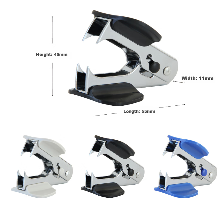 Deli [Super Popular] Deli (Deli) 12# Efficient And Convenient Staple Remover with Safety Lock, Office Supplies, Blue 0231 3