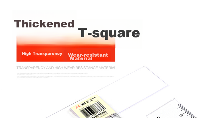 [Lowest Price Online] DiLe T-Square Ruler 90cm Drawing Ruler Engineering T-Shaped Ruler Cutting And Measuring Drawing Tool 2661 1