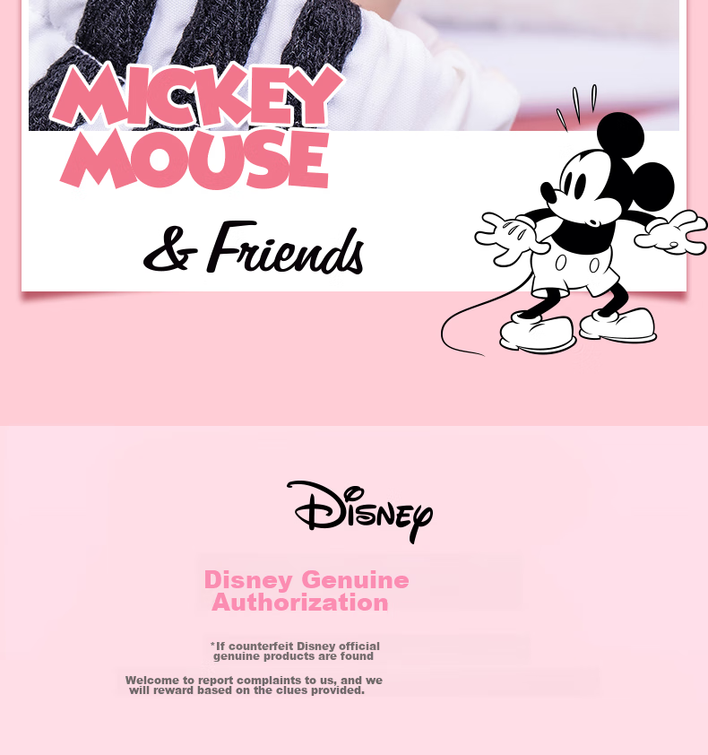 Disney Mickey Collaboration 2026 New Sports Digital Watch Youth High School Student Exam Waterproof Kids Watch 4
