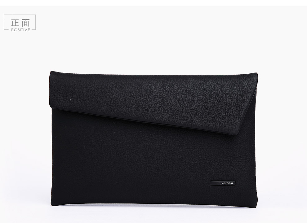 梦特娇 montagut 男士手包休闲大容量男款手抓包真头层牛皮皮商务男士