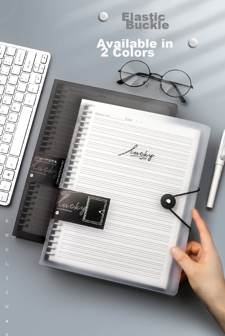 Jinzhi B5/120 Sheets English Loose-Leaf Notebook, Comfortable to Hold, Detachable English Error Correction Book, Thick Loose-Leaf Paper, Essential Supplies for Primary, Middle And High School Students, College And Graduate School Entrance Exams, Back-To Seaso 1