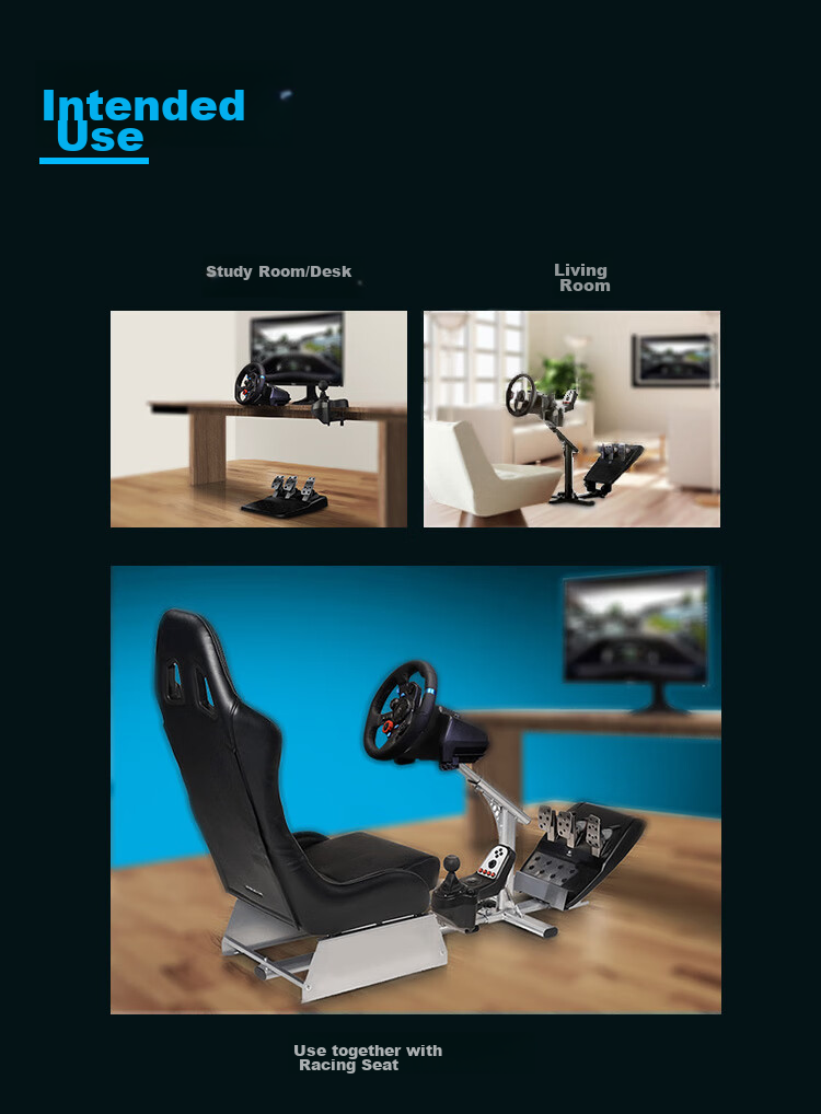 G G923 PC High-Resolution Force Feedback Racing Wheel And Pedals, Racing Simulation Driving Experience, For Horizon 4 And Okami 2 18