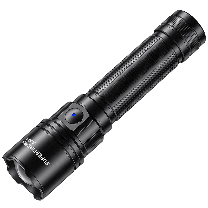 SupFire AJ01 Zoomable Flashlight, High Brightness, Long Battery Life, Compact Military-Style Portable, Home-Specific, Sky-Piercing Emergency Lighting