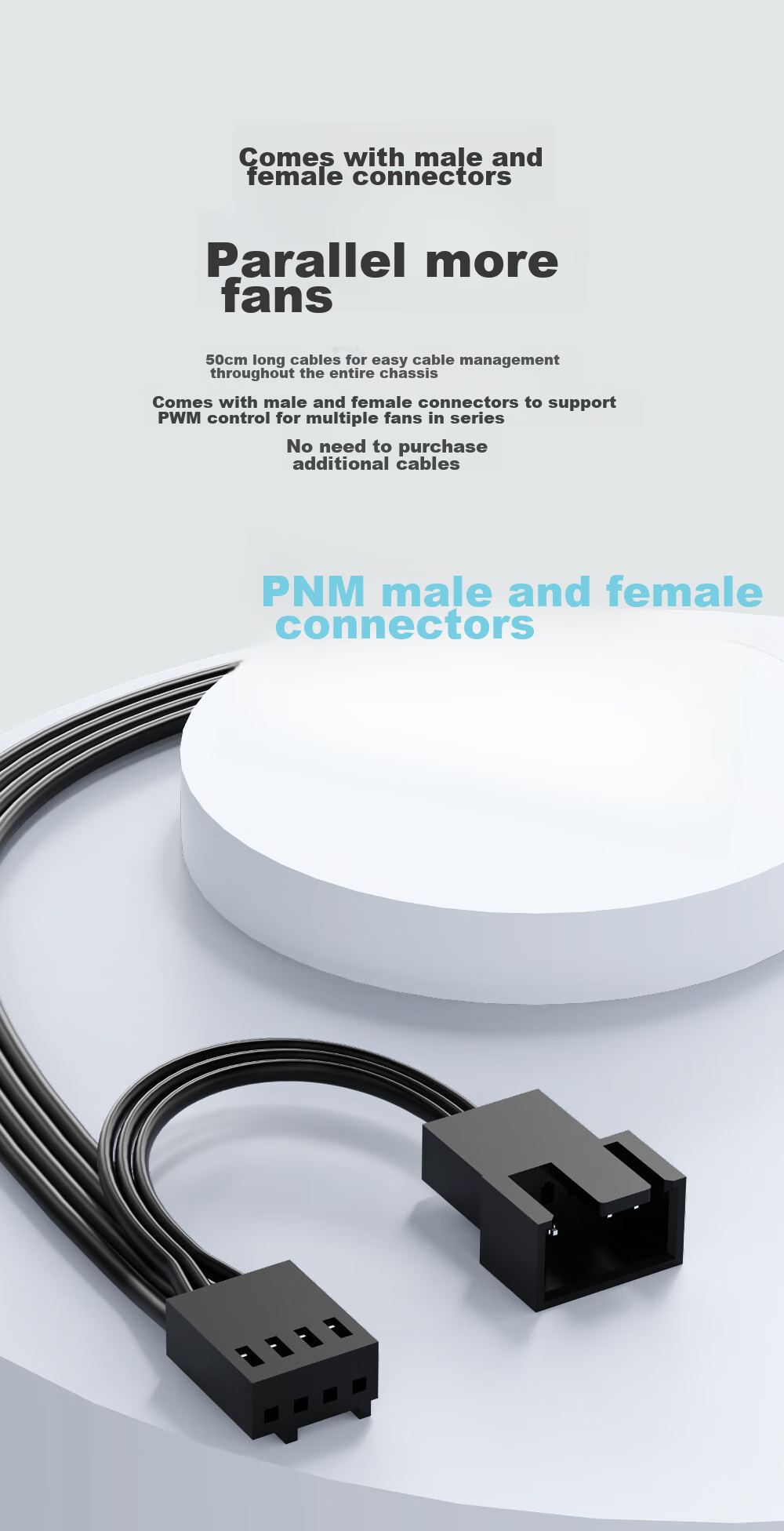 ID-COOLING 9CM Thin Fan, Non-Luminous Case Fan, PWM Temperature Control, Suitable for ITX Bottom-Mounted Computer Cooling Fan, 9015 Specification, TF-9215 6