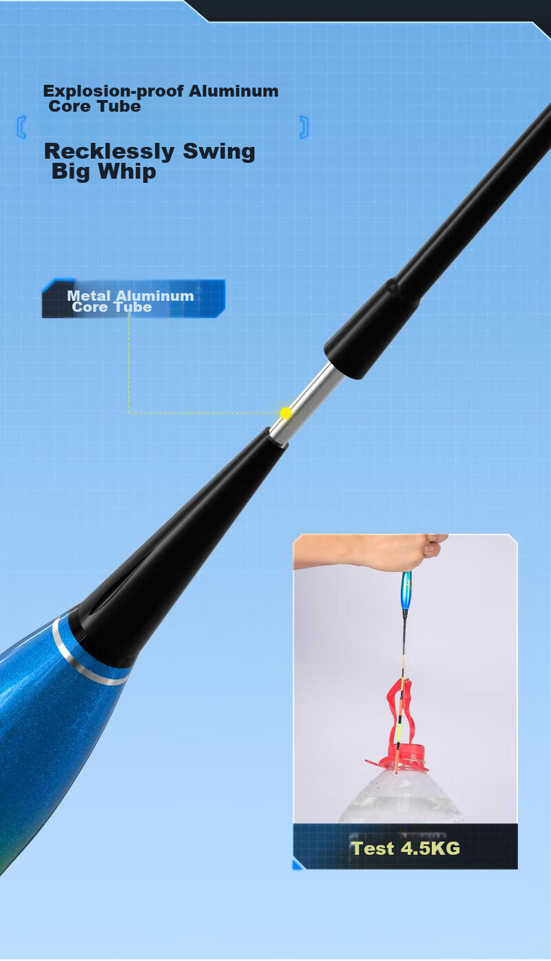Xiaofengxian Fishing Float with Bite Indicator, Color-Changing Luminous Float for Long-Distance Casting And Big Fish, Slippery Electronic Fishing Float with Bold And Eye-Catching Design JD-H06 9
