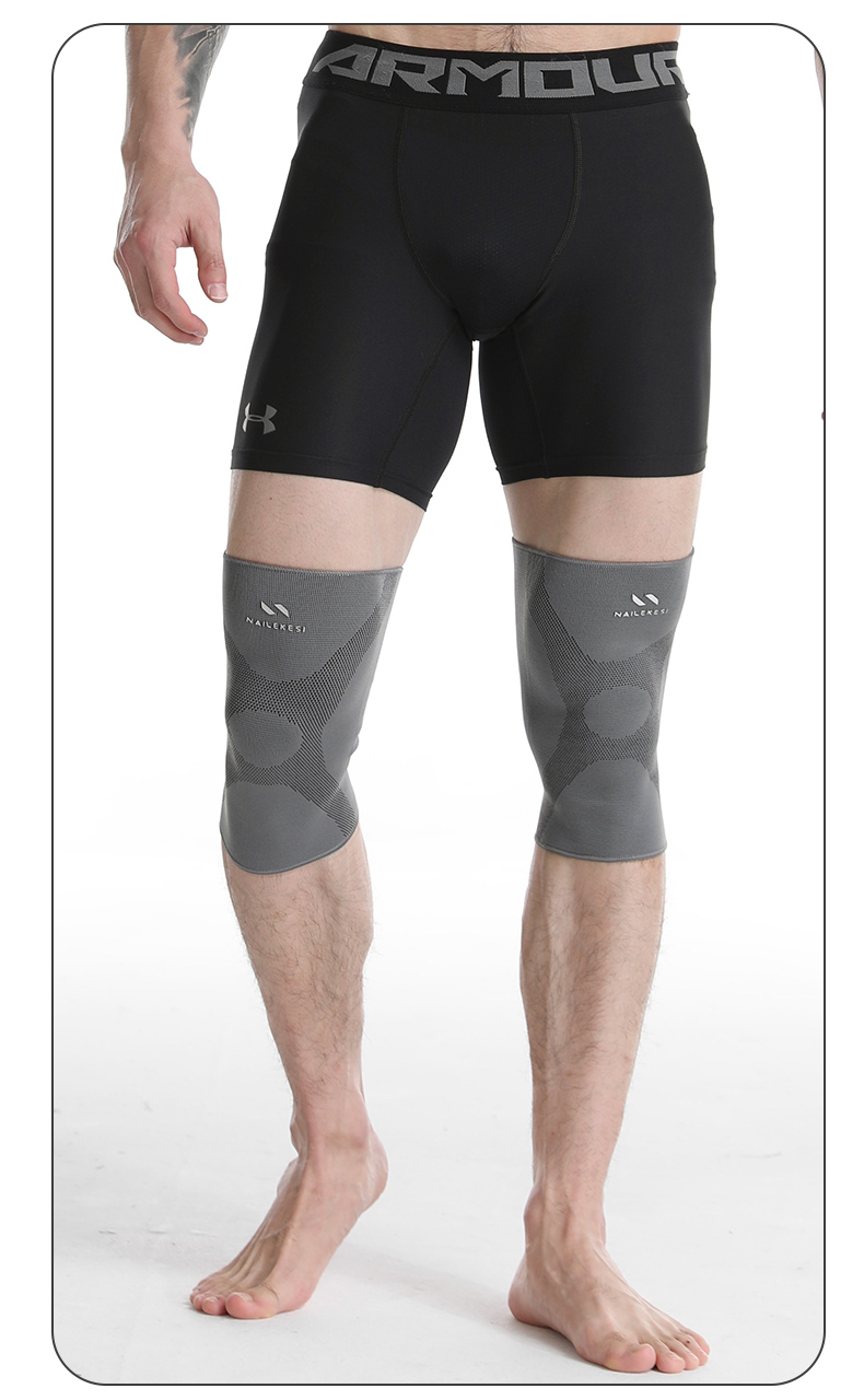 NAILEKESI N Professional Sports Knee Brace for Basketball, Running, Cycling, Joint Protection Gear for Men, Specialized Equipment for Cold Legs And Warmth 6