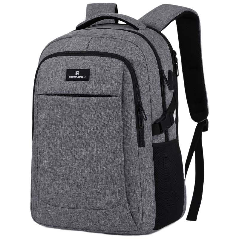 BRINCH Laptop Backpack, 17/17.3 Inch, Shockproof, for Business Trips And Commuting, Large Capacity Schoolbag