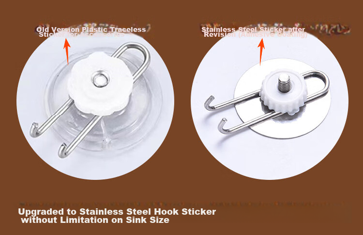 Dipuer Triangular Sink Strainer, Stainless Steel Kitchen Utensil, Multifunctional Drainage, Leftover Food Residue Drainer, Storage Rack 1