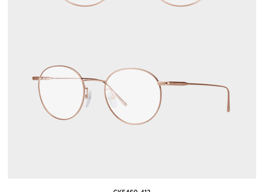 Calvin Klein Myopia Glasses, Business Commute Casual Style, Bare-Faced Early Morning Look for Men And Women, Optical Frames CK5460 714 11