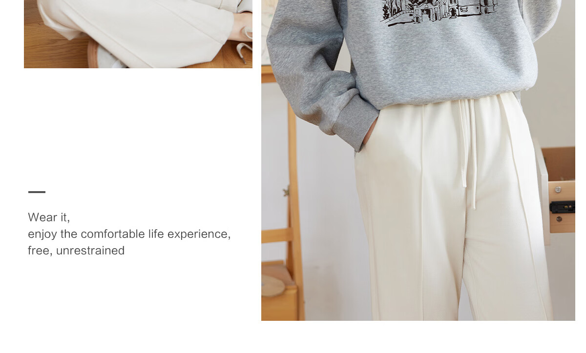 Halo Queen Women's Sweatshirt, Spring And Autumn Round Neck, Letter Print, Fashionable Versatile Comfortable Casual Pullover Top, New Product H143W1028 53