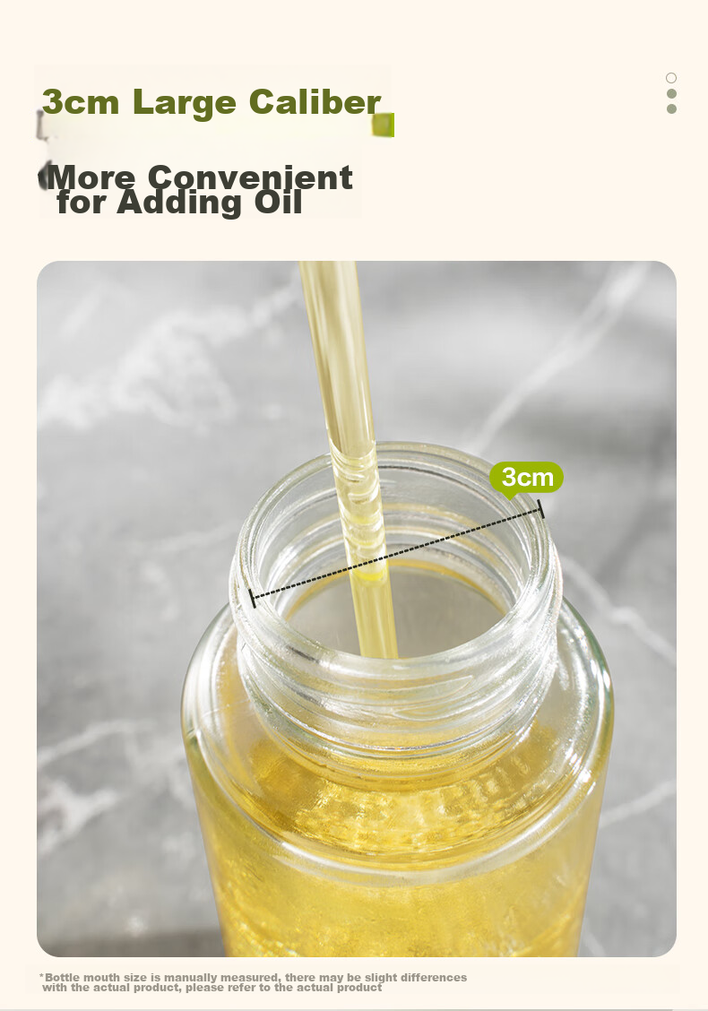 SUPOR Oil Sprayer Bottle, Seasoning Bottle, Oil Bottle, Quantitative Atomizing Oil Bottle, Oil Sauce Bottle, Cooking Wine Bottle KGF22AD10 7
