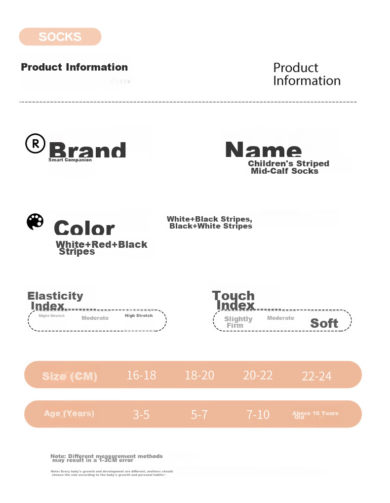 Zhiyouban Children's Socks Spring Autumn Summer Thin High Tube Socks Girls Over-Knee Socks Mid-Calf Socks Baby Ultra-Thin Silk Stockings Long Tube Socks 10