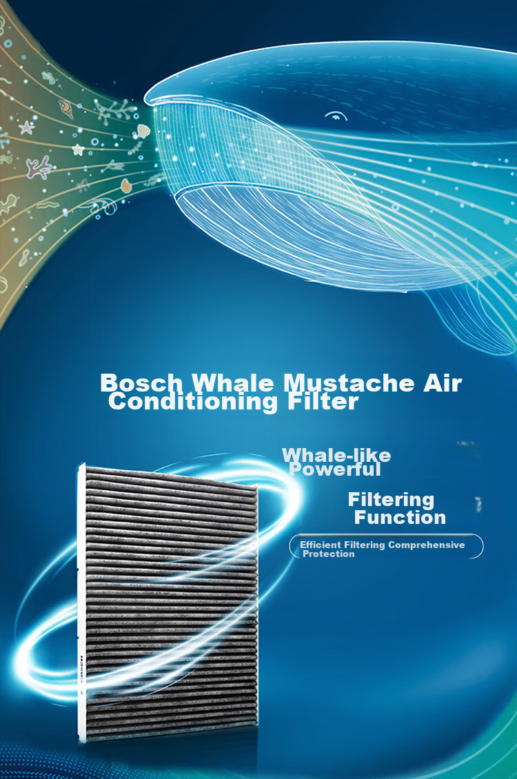BOSCH Automotive Air Conditioning Filter Element 5719 Compatible with Chevrolet Sail/Lova/RV/Buick Excelle And Others 2