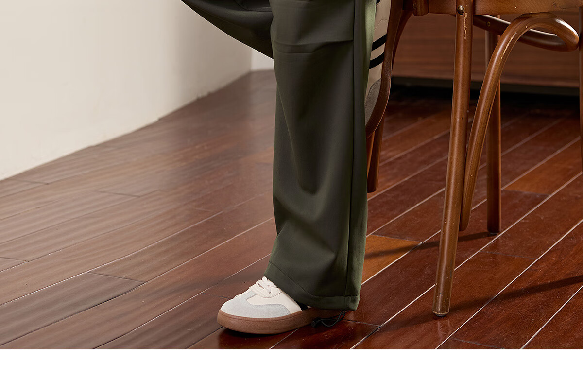 Halo Queen Women's Casual Pants, American-Style Breathable Loose Cargo Pants, High-Waisted Draping Parachute Pants H13KK2711 41