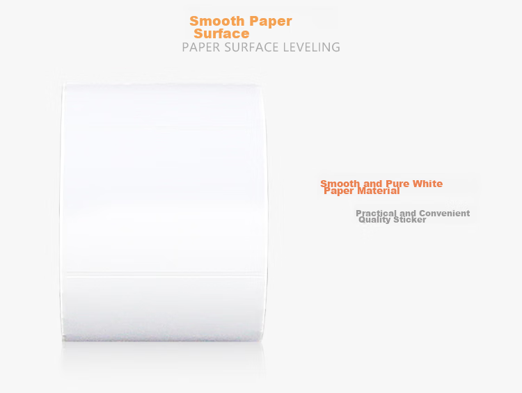 Befon Self-Adhesive Label Paper, Coated Paper 90mm*60mm, 800 Pieces, Single Row, Barcode Paper, Printing Stickers 9