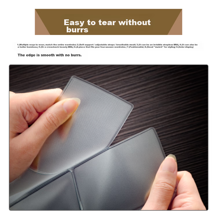 UHOO [Super Popular] Frosted Transparent Card Holder for Bank Cards, 10-Pack Transportation Bus Card Holder Film ID Card Case 6648 5