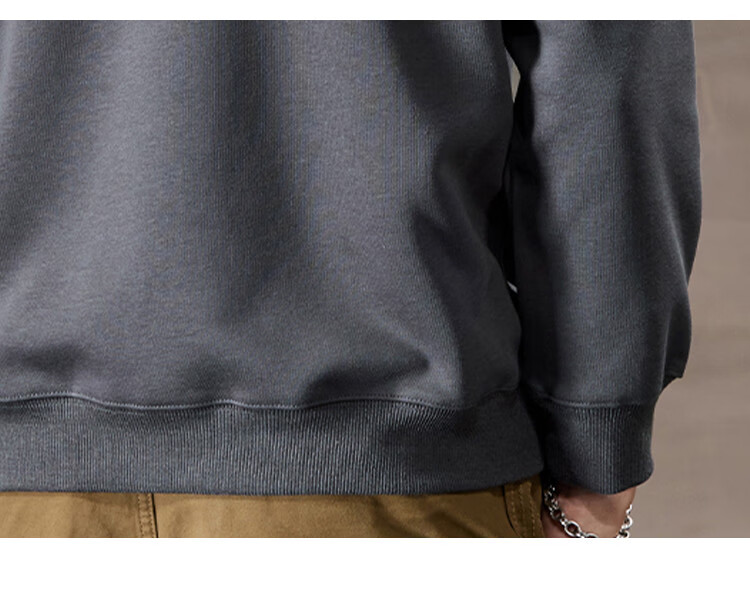 JEEP High-End Embroidered Men's Hooded Sweatshirt, Casual Loose Long-Sleeve Pullover T-Shirt Top for Spring And Autumn 2026 20