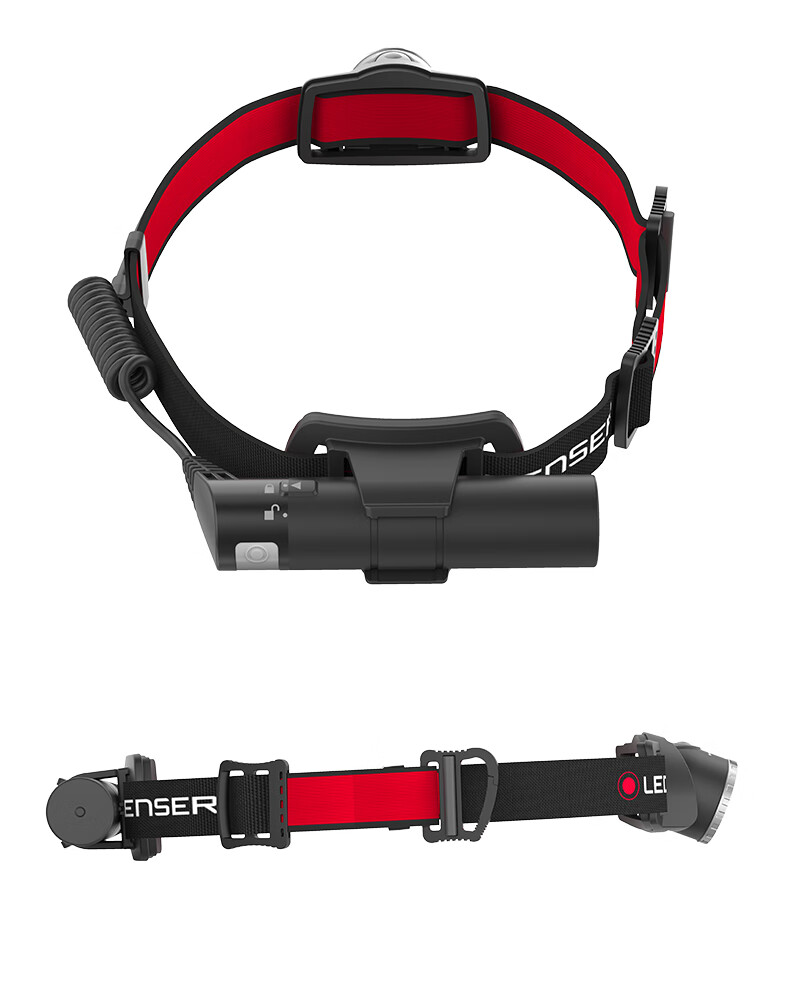 LED LENSER H8R High-Power Headlamp Long Battery Life Outdoor Lighting 18650 Rechargeable Waterproof Zoomable 10