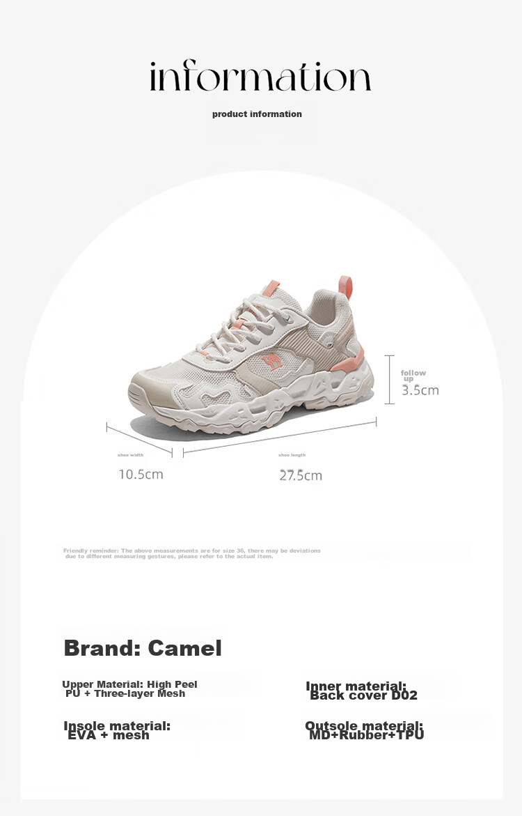CAMEL [Moyan] Outdoor Hiking Shoes, Breathable, Non-Slip, Wear-Resistant, Sports Climbing Footwear for Men And Wome 22