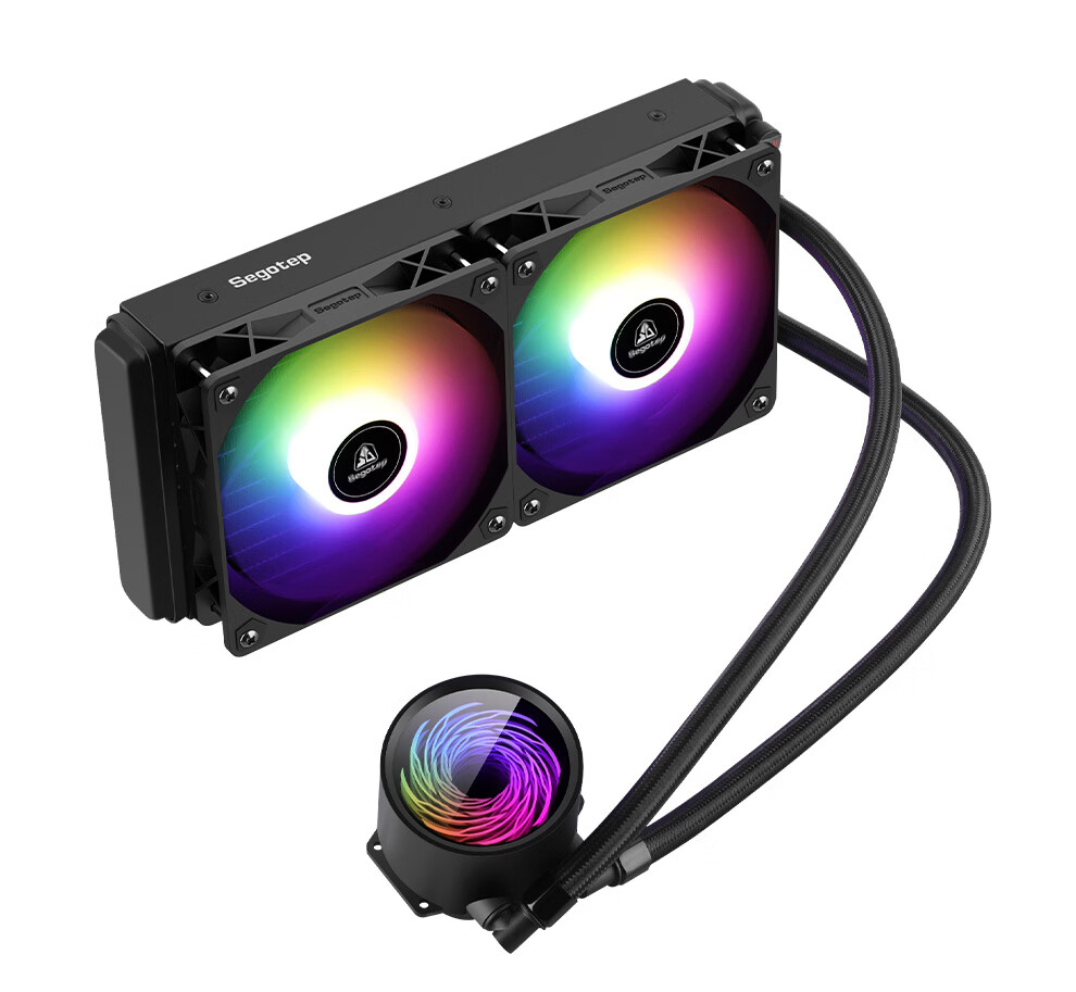 Segotep Ice Smart 360 White All-In Liquid-Cooled CPU Cooler with Screen (3.4-Inch Digital Display/ARGB Lighting/Compatible with AMD/AM4/AM5 Intel 20XX Platform) 10