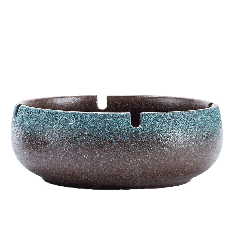 Bangushan Creative Ashtray for Home And Office, Trendy Living Room Anti-Fly Ash Design, Birthday Gift for Father's Day, Hotel Use