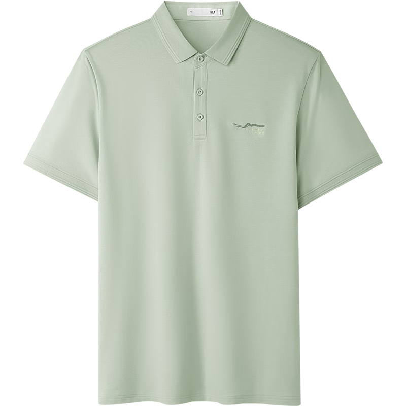 HLAHLA Men's Summer Cool Moisture-Wicking Short Sleeve Polo Shirt