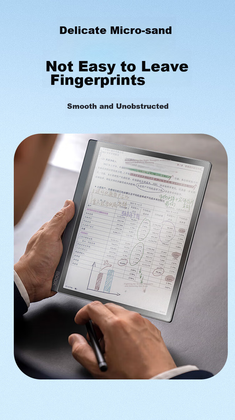 Freeson Screen Protector for BOOX Wen Shi Tab10C/Pro, 10.3-Inch E-Reader, Anti-Blue Light Protective Film, E-Ink Screen Drawing Writing Continuous Touch Paper Film 4