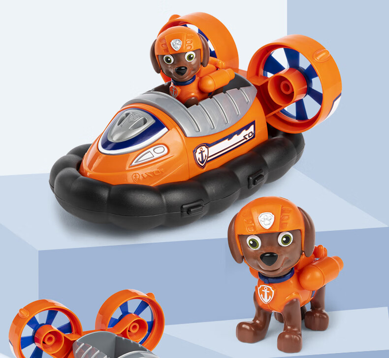 PAW PATROL Official Toy Car Patrol Vehicle for Boys And Girls, Toy Boat, Birthday Gift for Children Ages 3-6 5