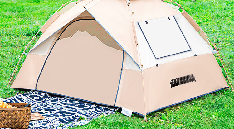 TAN XIAN ZHE Fully Automatic Sun Protection Tent, Outdoor Camping No-Setup Tent, Family Outing Camping Tent 16