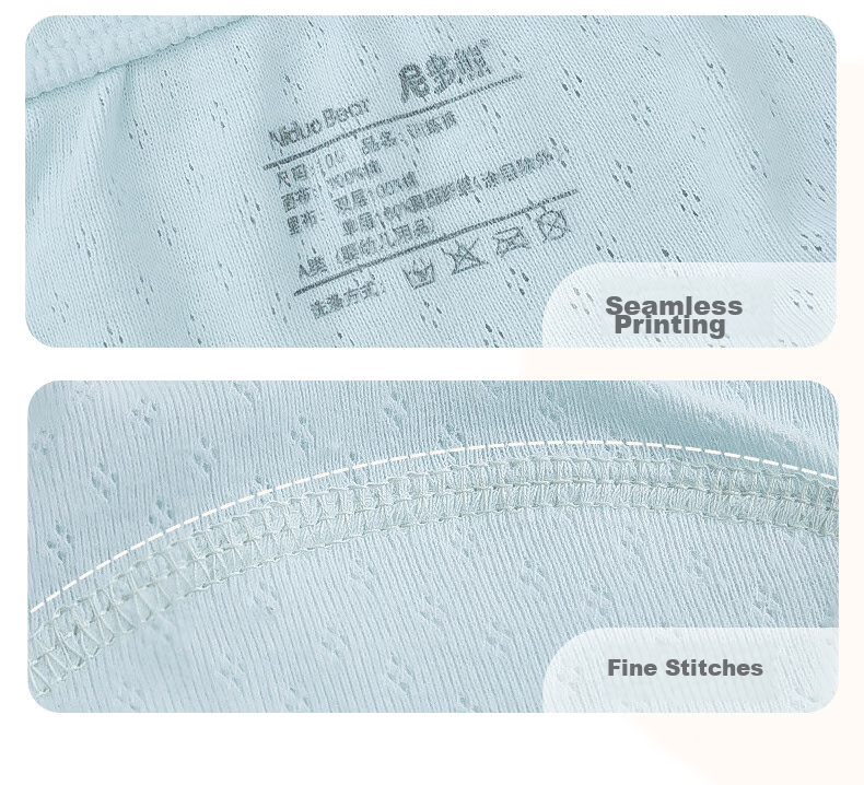 Niduoxiong Baby Training Pants, Infant Diaper-Free Toilet Training, Children's Breathable Diaper Cover, Elastic Waist, Washable Underwear 25