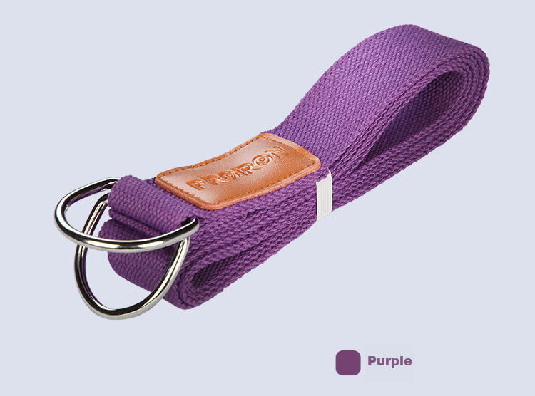 PROIRON Puli'ai Yoga Resistance Band, Pilates Rope, Extended Stretching Band for Training And Exercise, Purple 10