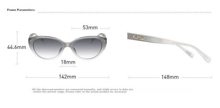 BOLON Sunglasses, Yang Zi's Style, Cat-Eye Sunglasses, UV Protection, Driving Sunglasses for Women, Trendy, BL5092C10 9