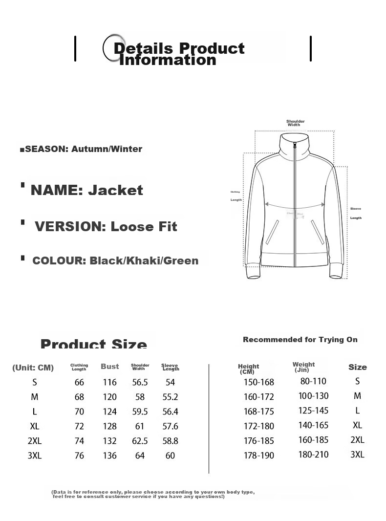 Dingfengbaoluo Outdoor Hiking Windbreaker Jacket for Men, Spring Loose Fit Windproof Casual Coat MYY740 Black Size M 6