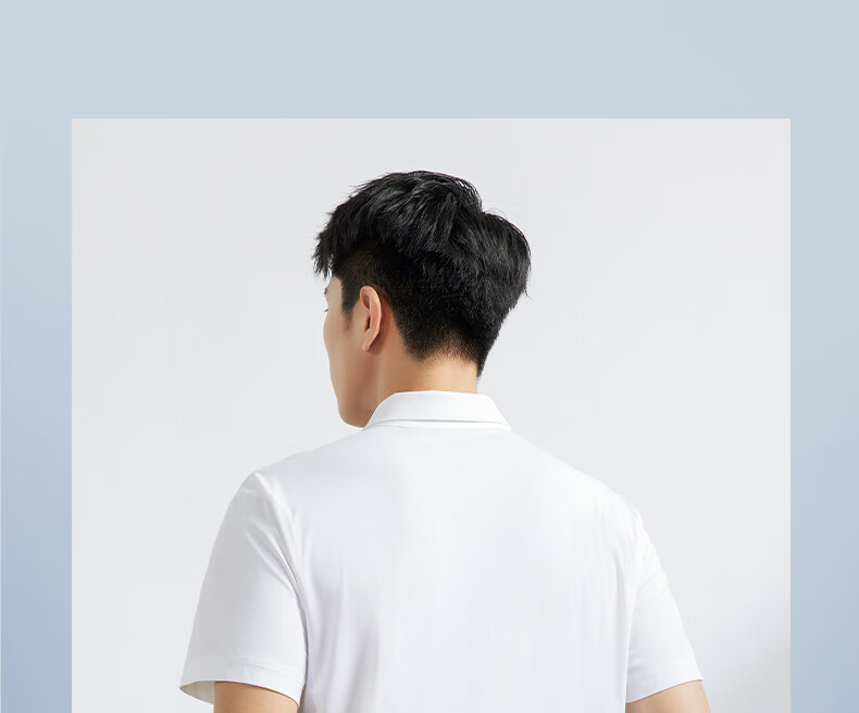 361° Men's Short Sleeve T-Shirt Spring Summer Polo Shirt Sportswear Fitness Loose Ice Silk Sun Protection 652524103D-6 26