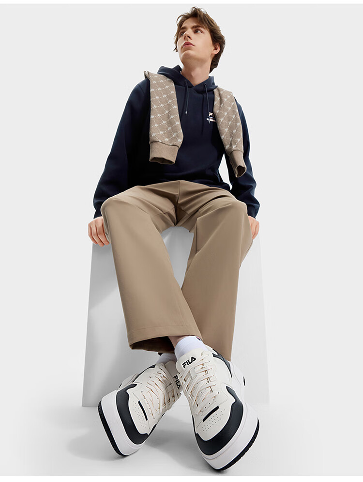 FILA Official [Yi Yangqianxi Edition] Men's Retro Square Casual Sneakers 3
