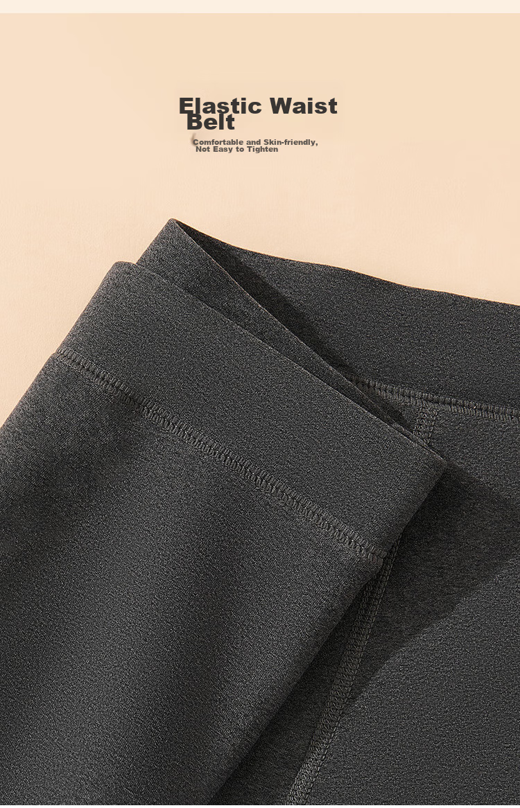 XUEXIMAN Thermal Underwear for Men, Fleece-Lined Thick Lambswool Knee Protection Autumn Pants Winter Men's German Velvet Heat-Generating Cold-Proof Base Layer Cotton Pants 10