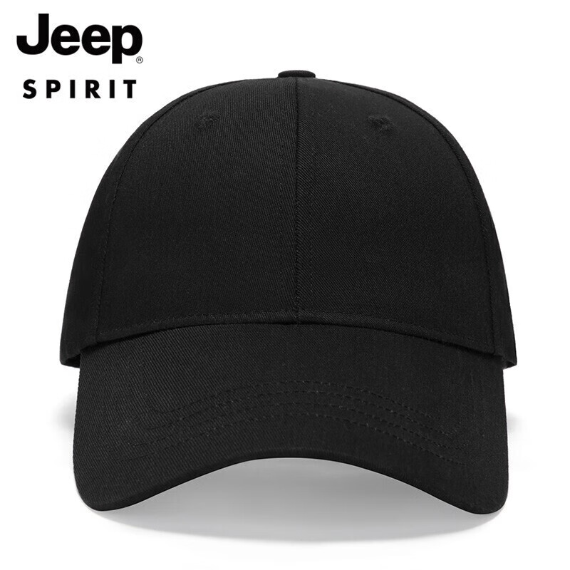 JEEP Men's Fashionable Baseball Cap, Couple Style, Simple Versatile Peaked Cap, Summer Casual Outdoor Sun Hat for Wome