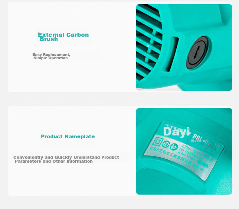 Dayi Electric Blower, Dust Blower, Industrial Dust Blower, High-Power Dust Removal Blower, 01-32 8