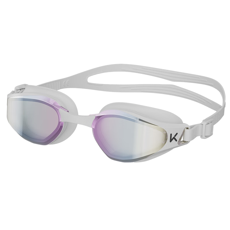 Keep Swimming Goggles, Long-Lasting Anti-Fog, High-Definition Waterproof Swim Glasses for Men And Women, Professional Myopia Eyewear, 870 Dazzling Aurora