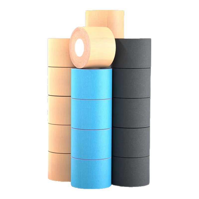JD Original Muscle Tape, Elastic Adhesive Sports Bandage, Waterproof Strain And Soreness Patch for Back, Feet, And Abdomen, Blue