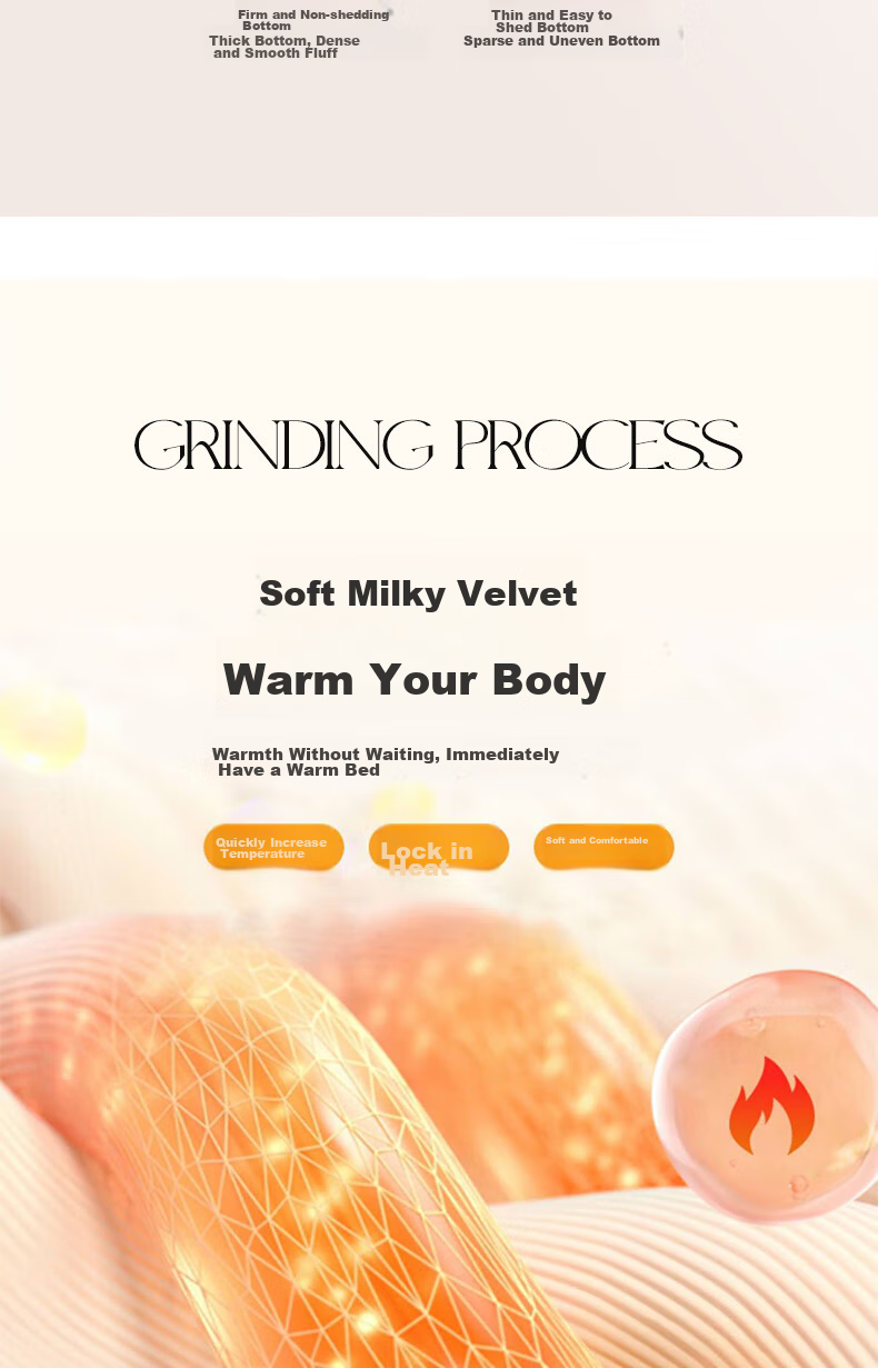 Grace Milk Velvet Three-Piece Set, Flannel Student Dormitory Single Duvet Cover 150*200cm - Cocoa Pink + Fragrant Jade 5